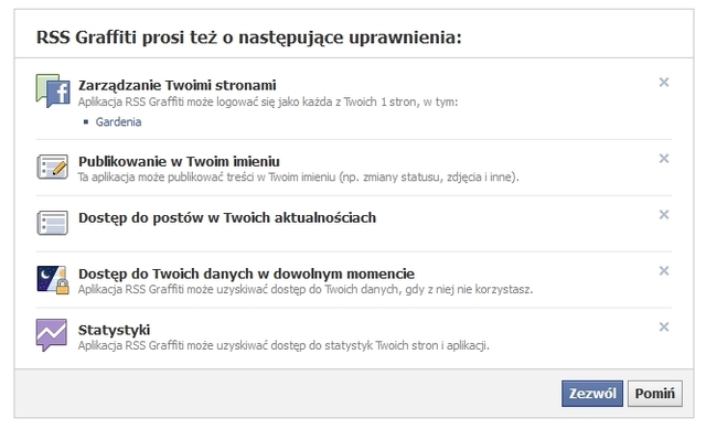 Krok 5 - Zatwierdzenie uprawnień